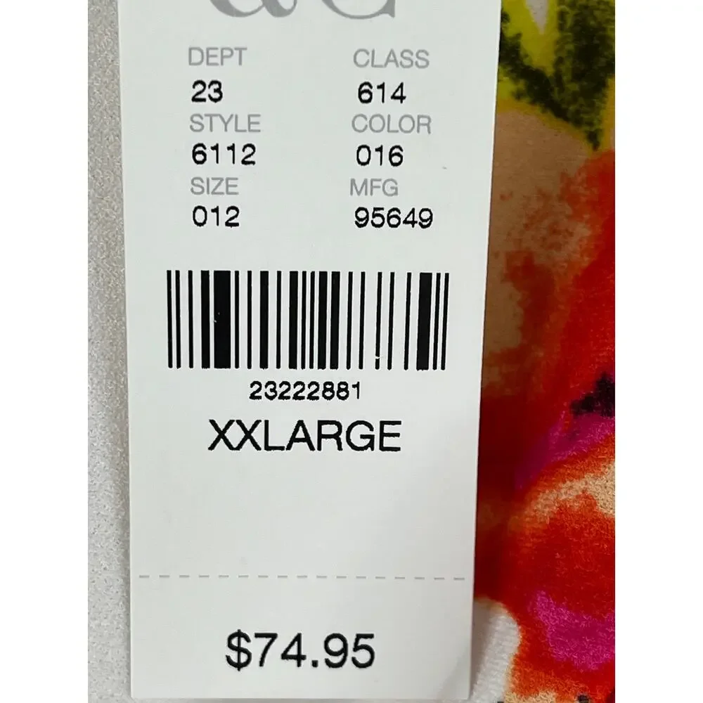 New York & Company floral crepe dress, size XXL NWT - Picture 3 of 13